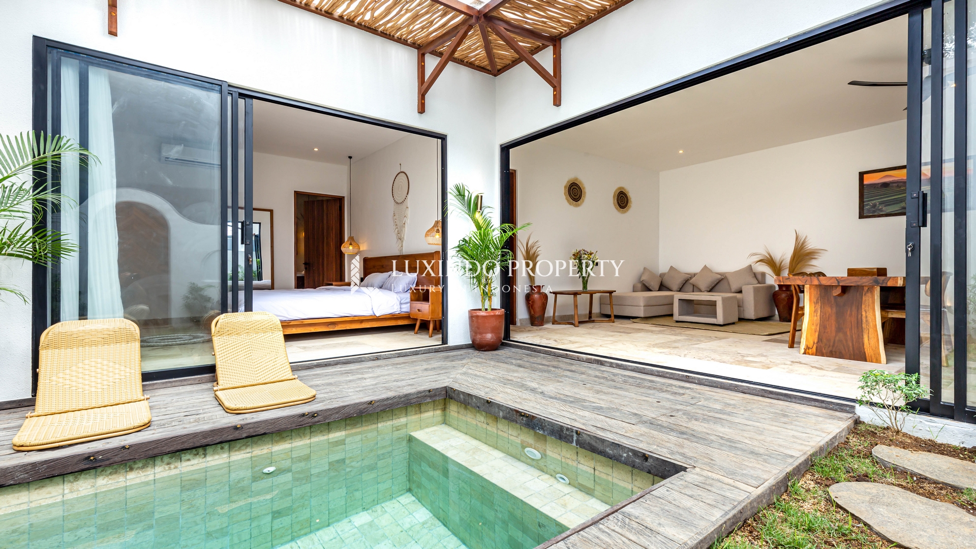 PECATU - 2 UNITS OF ESSENTIAL MODERN COMFORT VILLA FOR LEASE (LHV960)